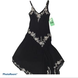 R&M Richards | Flower Embroidered Prom Dress